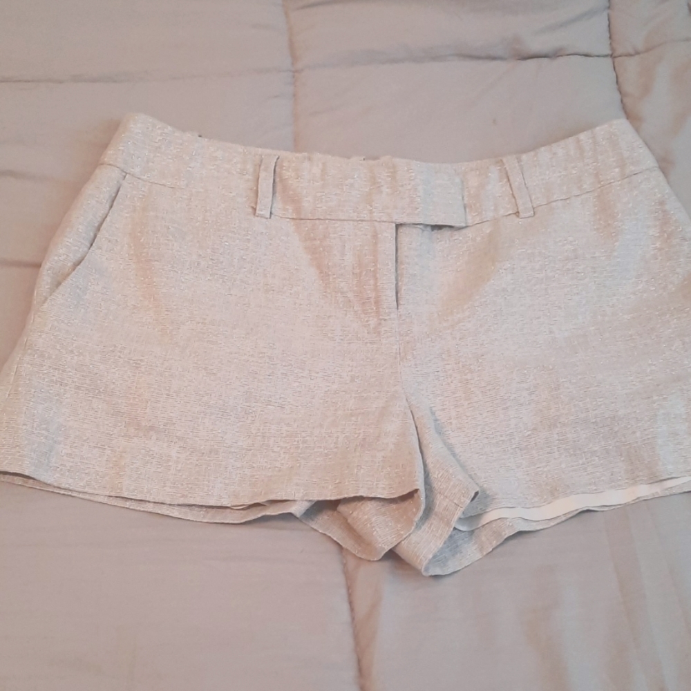 Anna Taylor Loft glitter dress shorts size 4